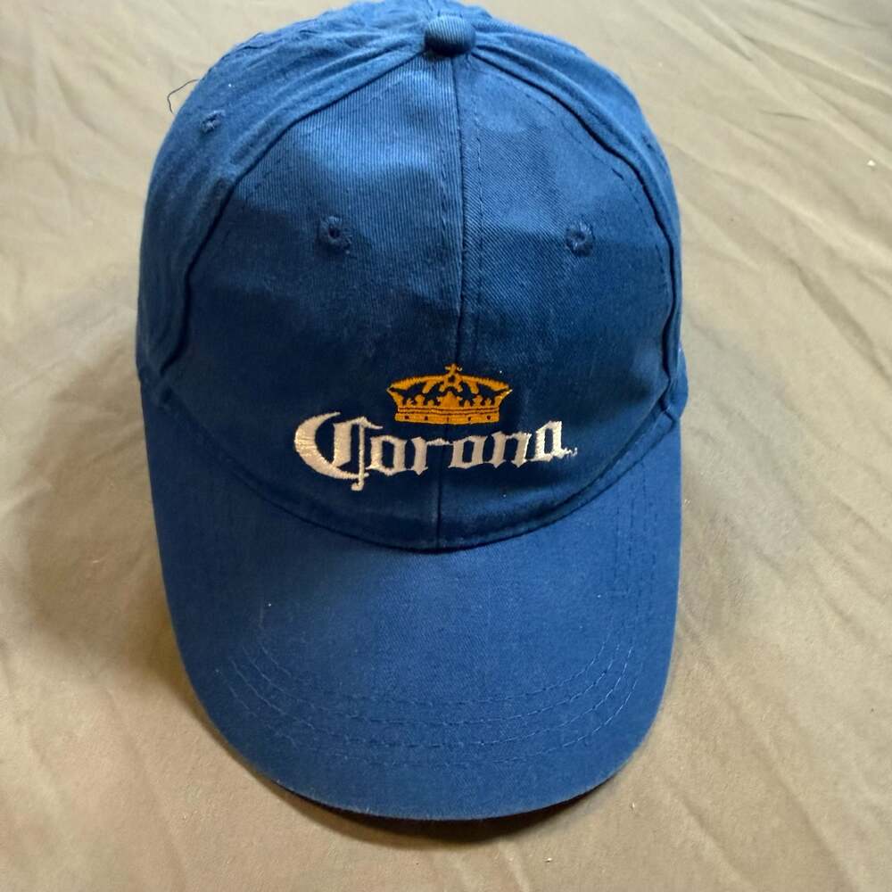 Corona Extra Embroidered Logo Blue Baseball Cap Adjustable Strapback